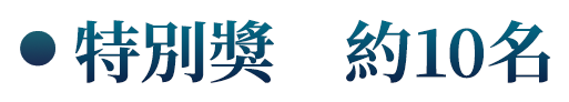 特別獎　約10名